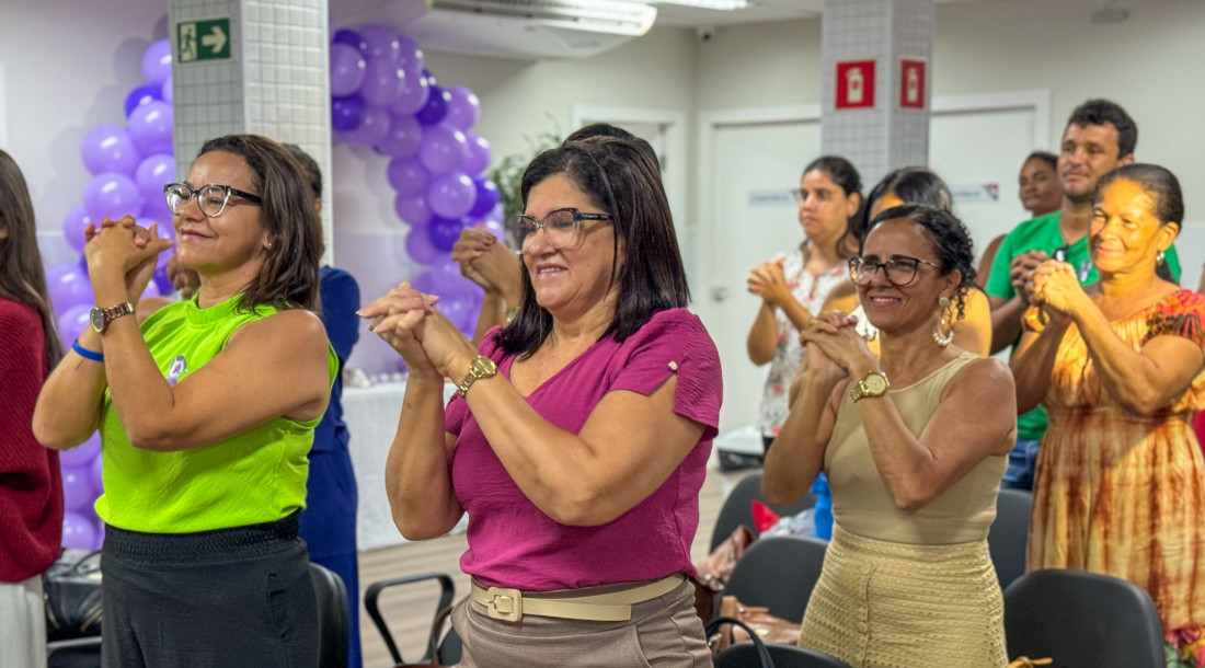 Ipesaúde recepciona mulheres com evento alusivo ao 'Março Lilás' // Fotos: Ascom/ Ipesaúde