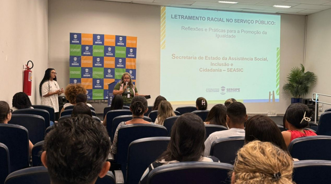 Seasic promove capacitação com servidores sobre letramento e discriminação racial // Fotos : Ascom/ Seasic
