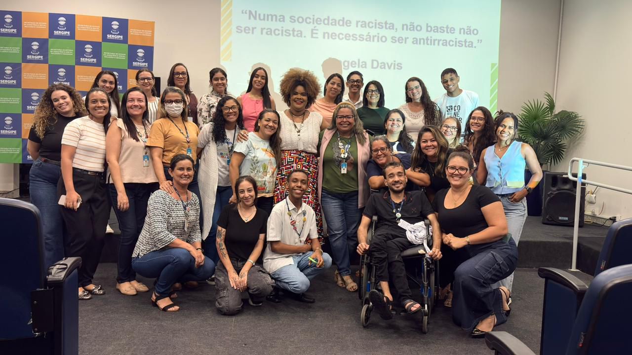 Seasic promove capacitação com servidores sobre letramento e discriminação racial // Fotos : Ascom/ Seasic