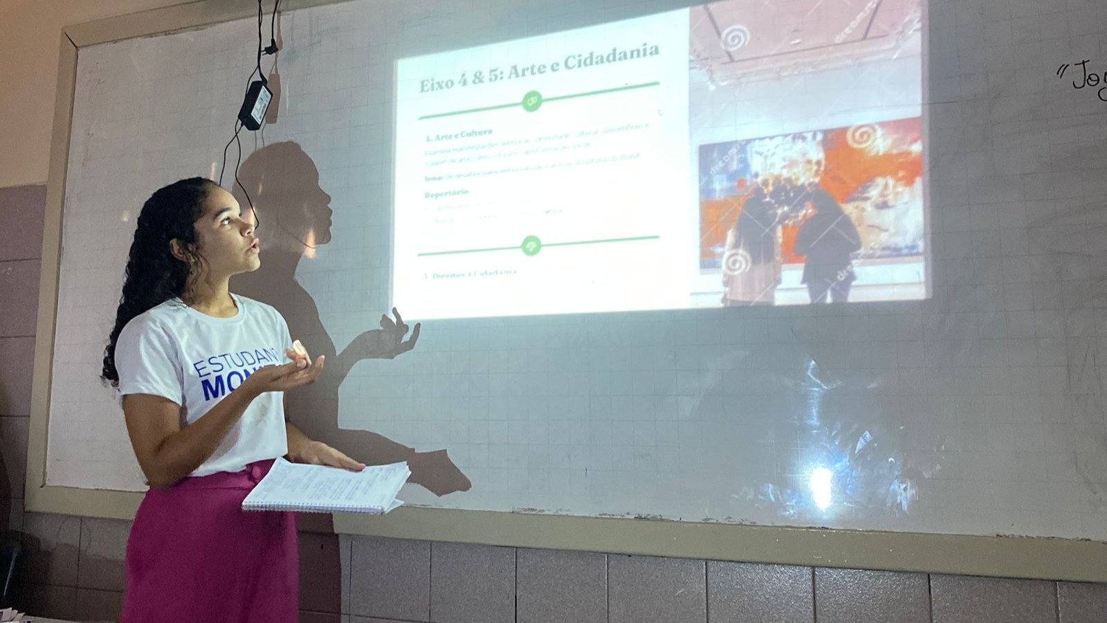 Valeria Monteiro Almeida, ex-monitora