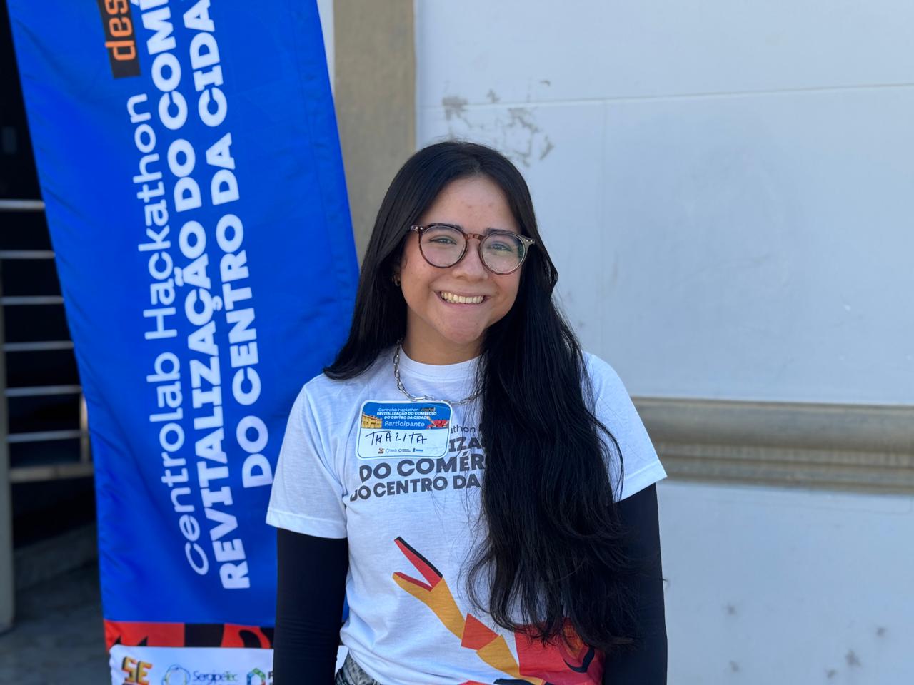 A estudante de Sistemas de Informação, Thalita Rodrigues, contou que o desafio traz benefícios tanto para o crescimento pessoal quanto para o crescimento da cidade