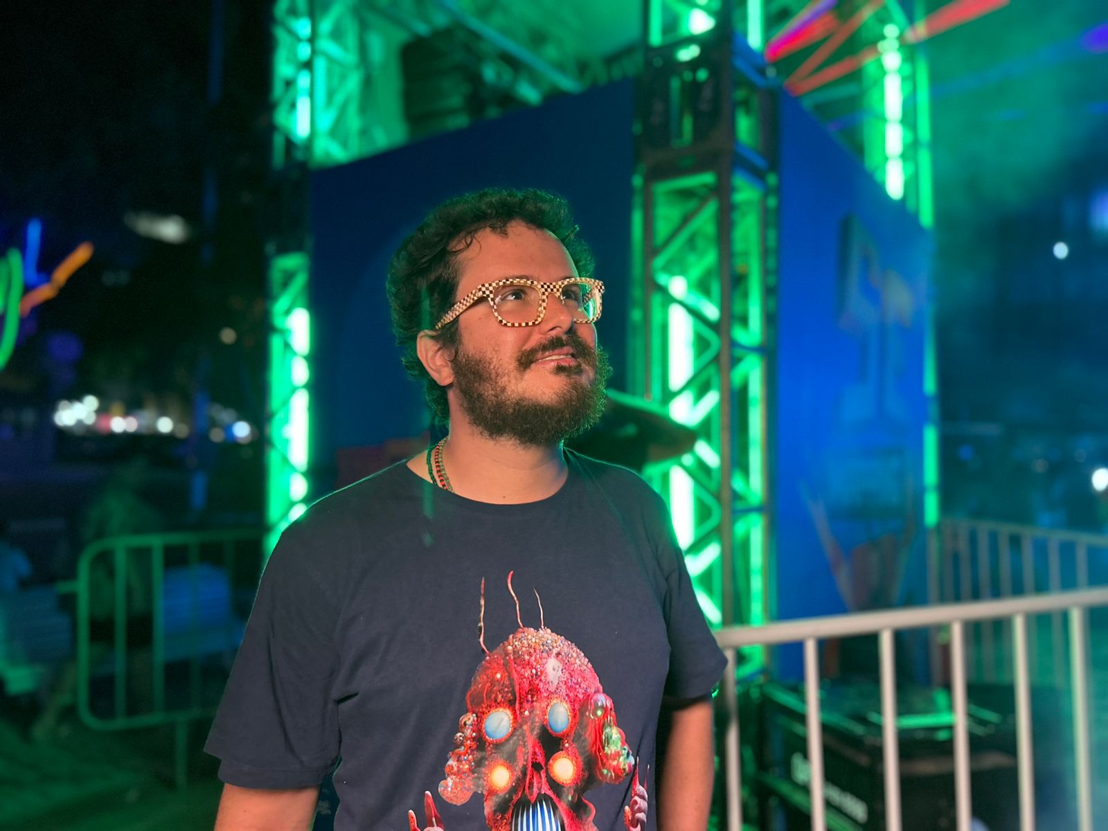 Rafael Cançado, de Belo Horizonte, destacou a experiência de apresentar seu trabalho no festival // Fotos: Ascom Funcap