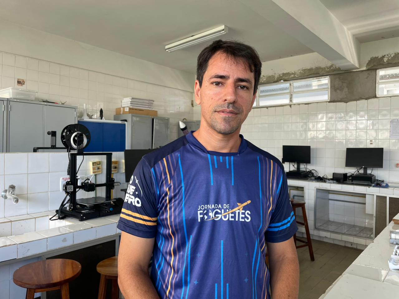 Tiago Viana, professor // Fotos: Bruna de Souza