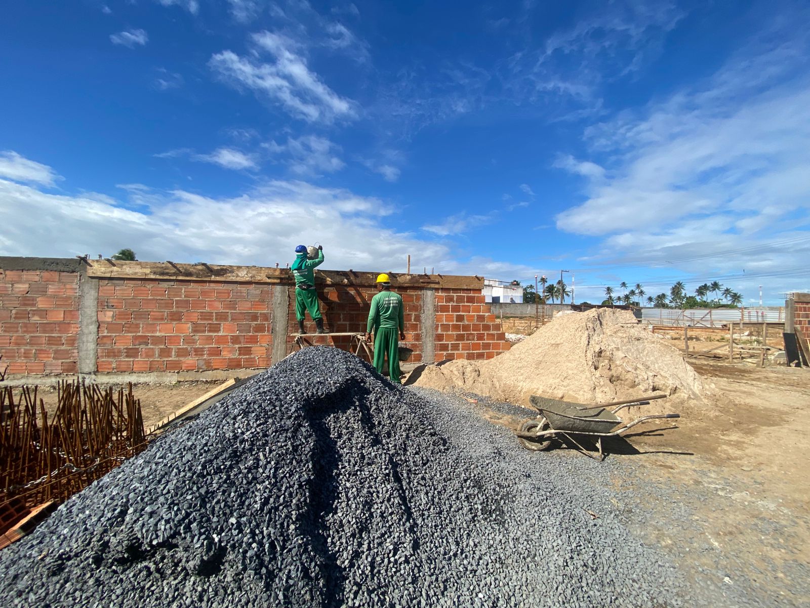 Obras da creche de Lagarto
