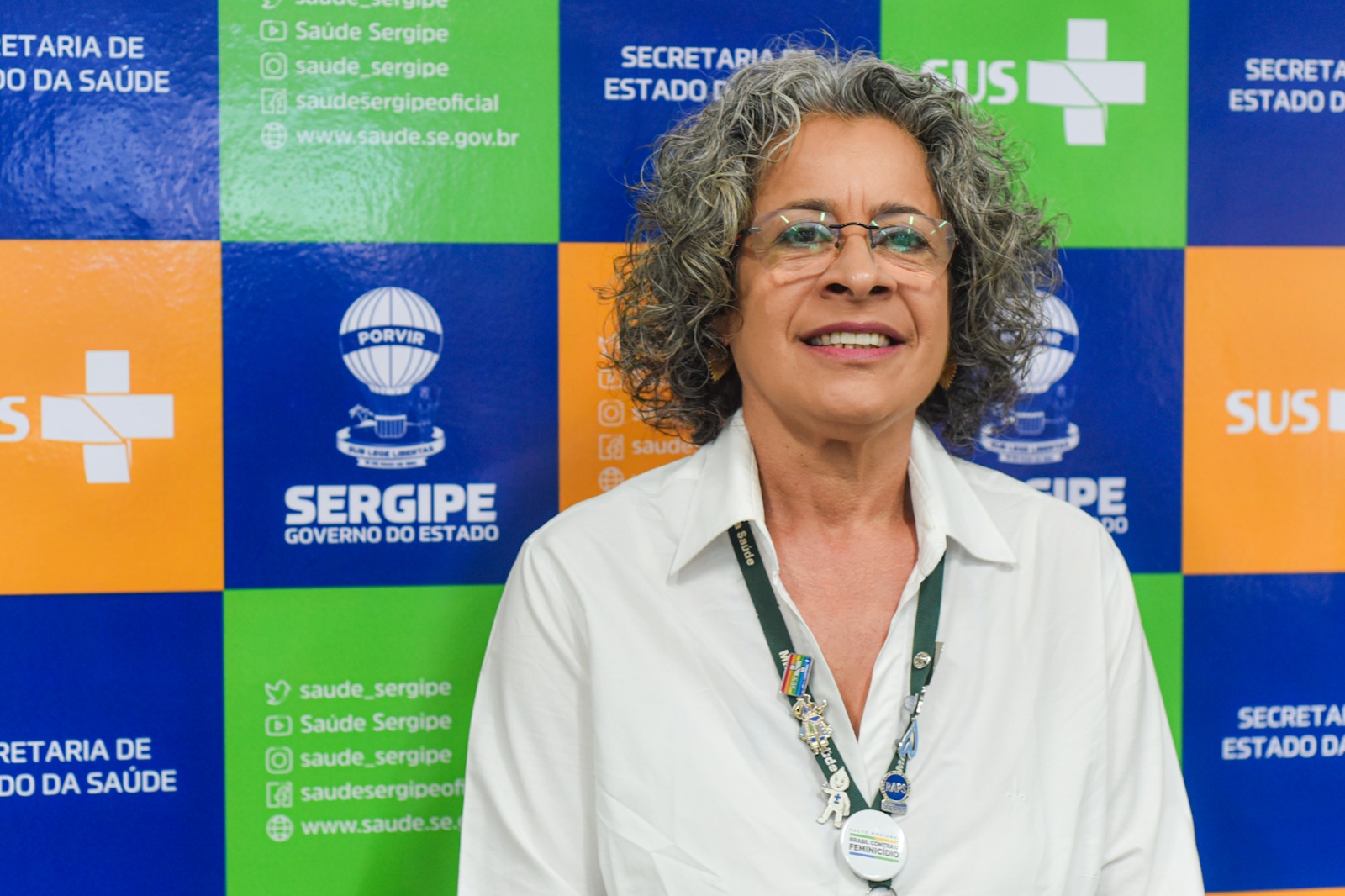 A consultora técnica do Ministério da Saúde, Andrea Domanico, palestrou durante o evento