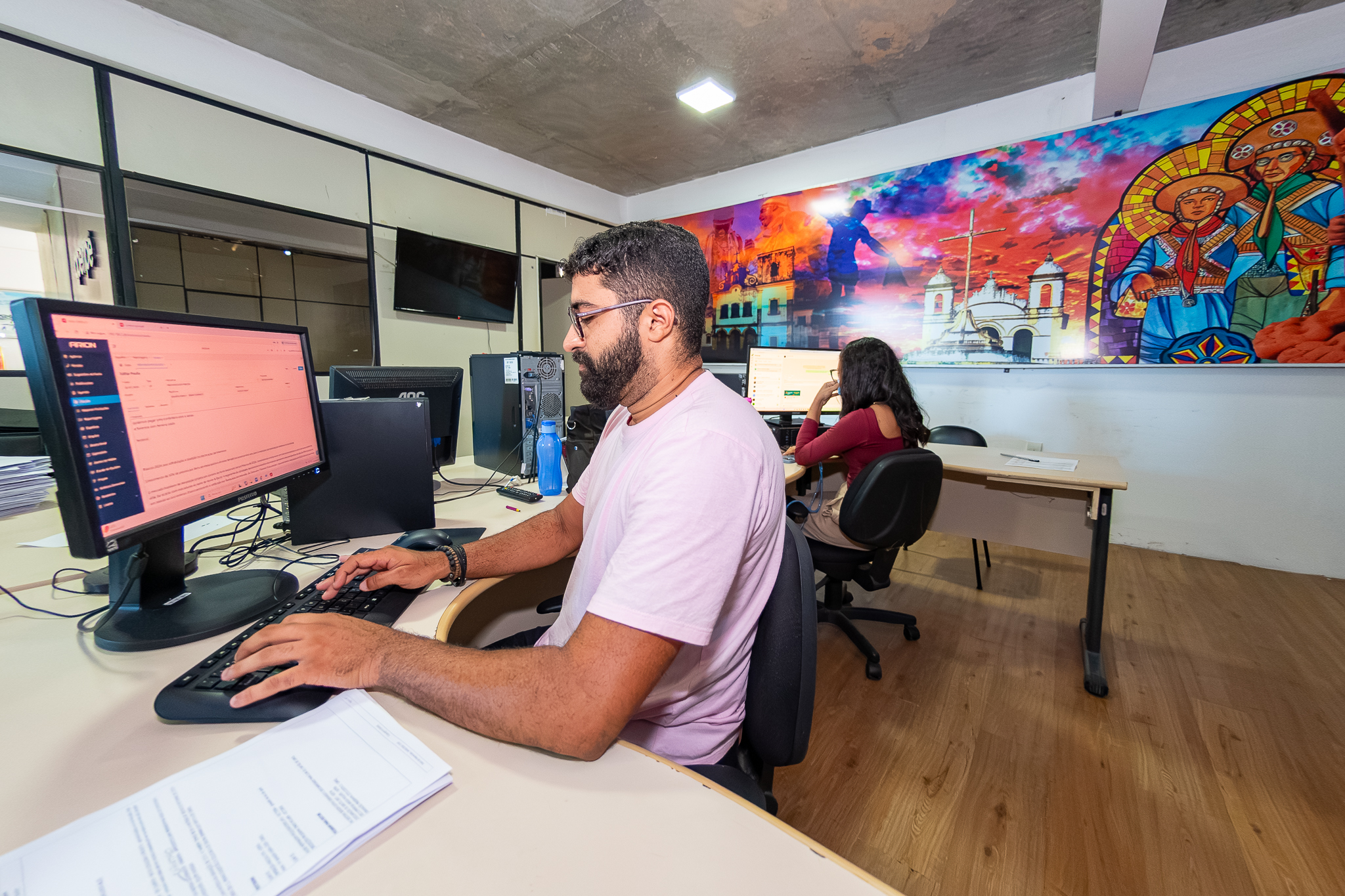 De segunda a sexta, às 18h30, vai ao ar o Jornal da Aperipê. Informação, transparência e credibilidade na TV pública estadual / Foto: Thiago Santos