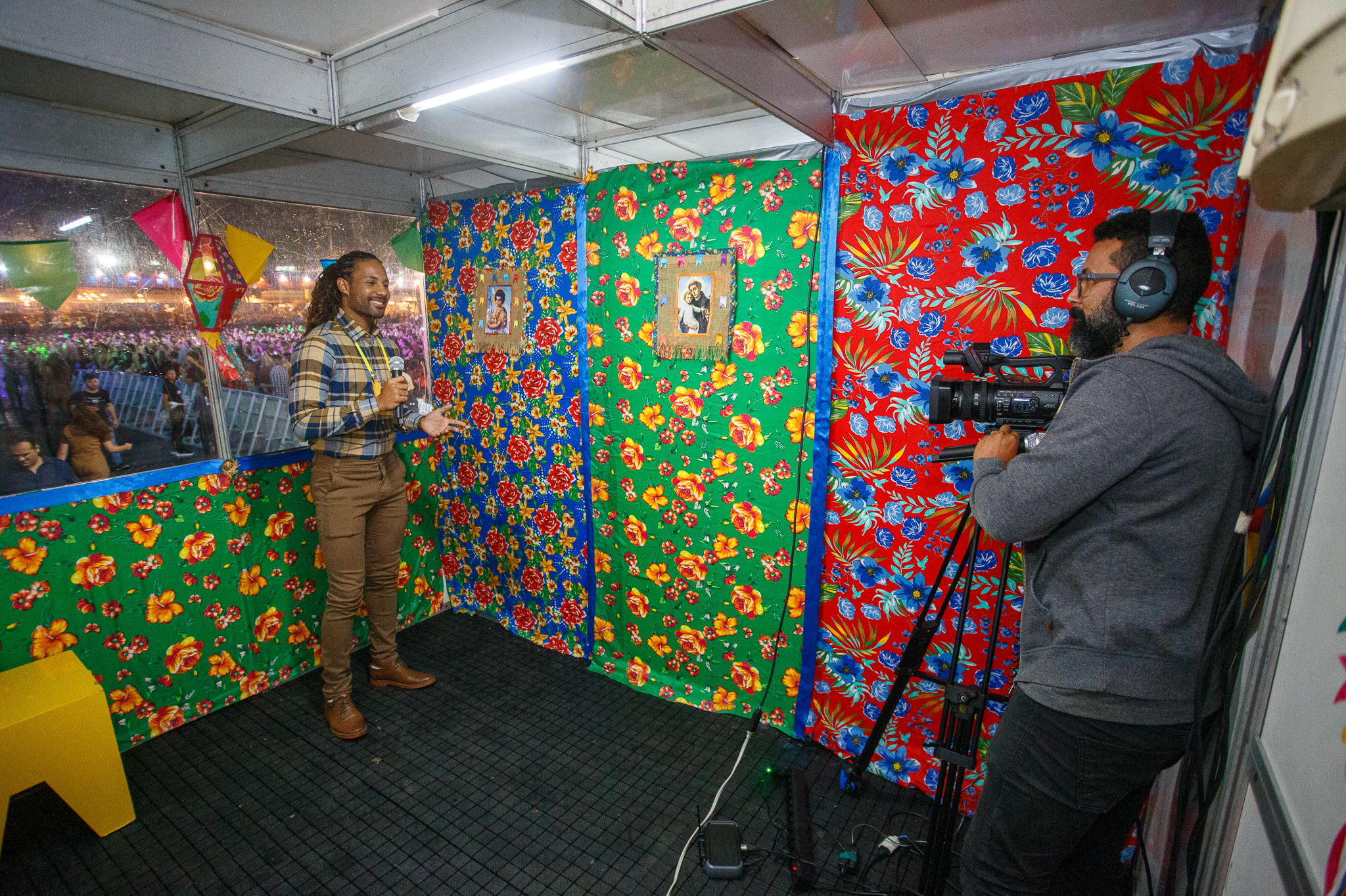 Aperipê TV sempre presente na transmissão dos eventos culturais realizados pelo Governo de Sergipe / Foto: Igor Matias