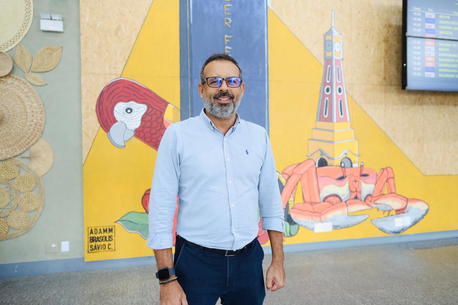 O diretor do Aeroporto de Aracaju, Wanderson Santos, a conquista é resultado de uma construção coletiva / Foto: Max Carlos/ Setur