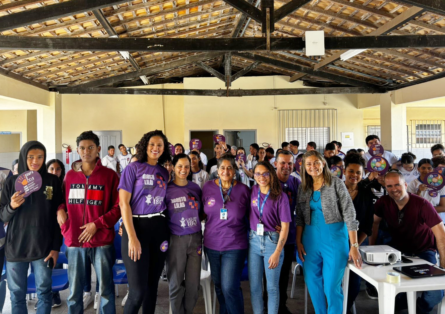 Ações de enfrentamento à violência contra a mulher