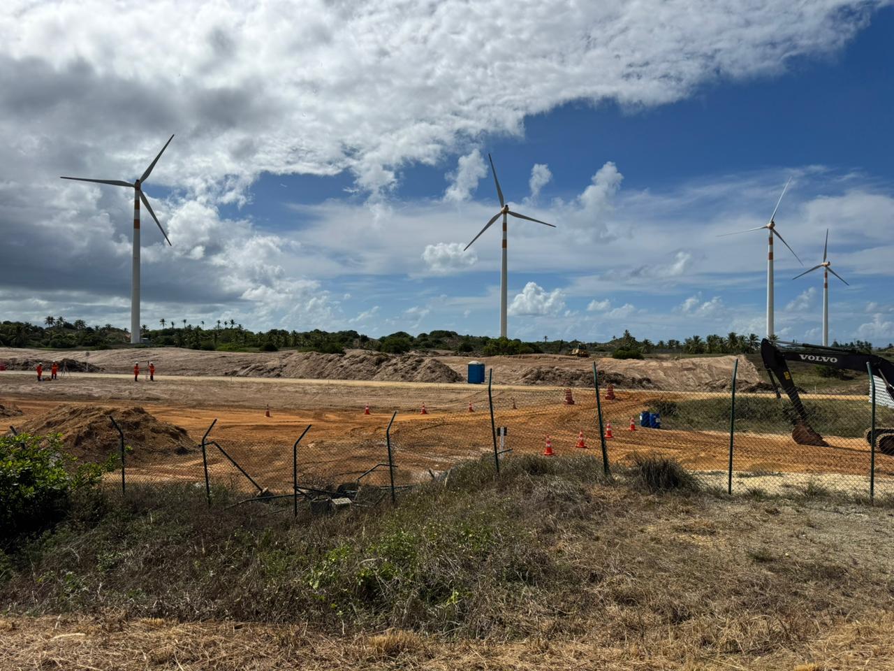 Área onde será construída a Usina Termelétrica (UTE Porto Sergipe II)