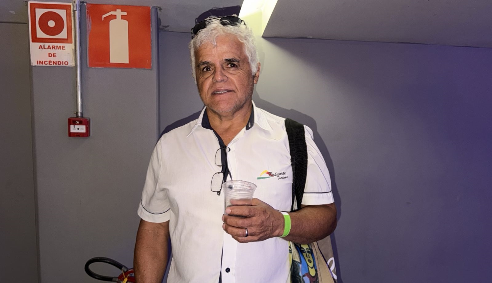 O empresário Daniel Peixoto Guimarães, de Contagem (MG): “Aracaju é muito segura, tem entretenimento e opções de lazer” / Foto: Eva Ramos/Setur