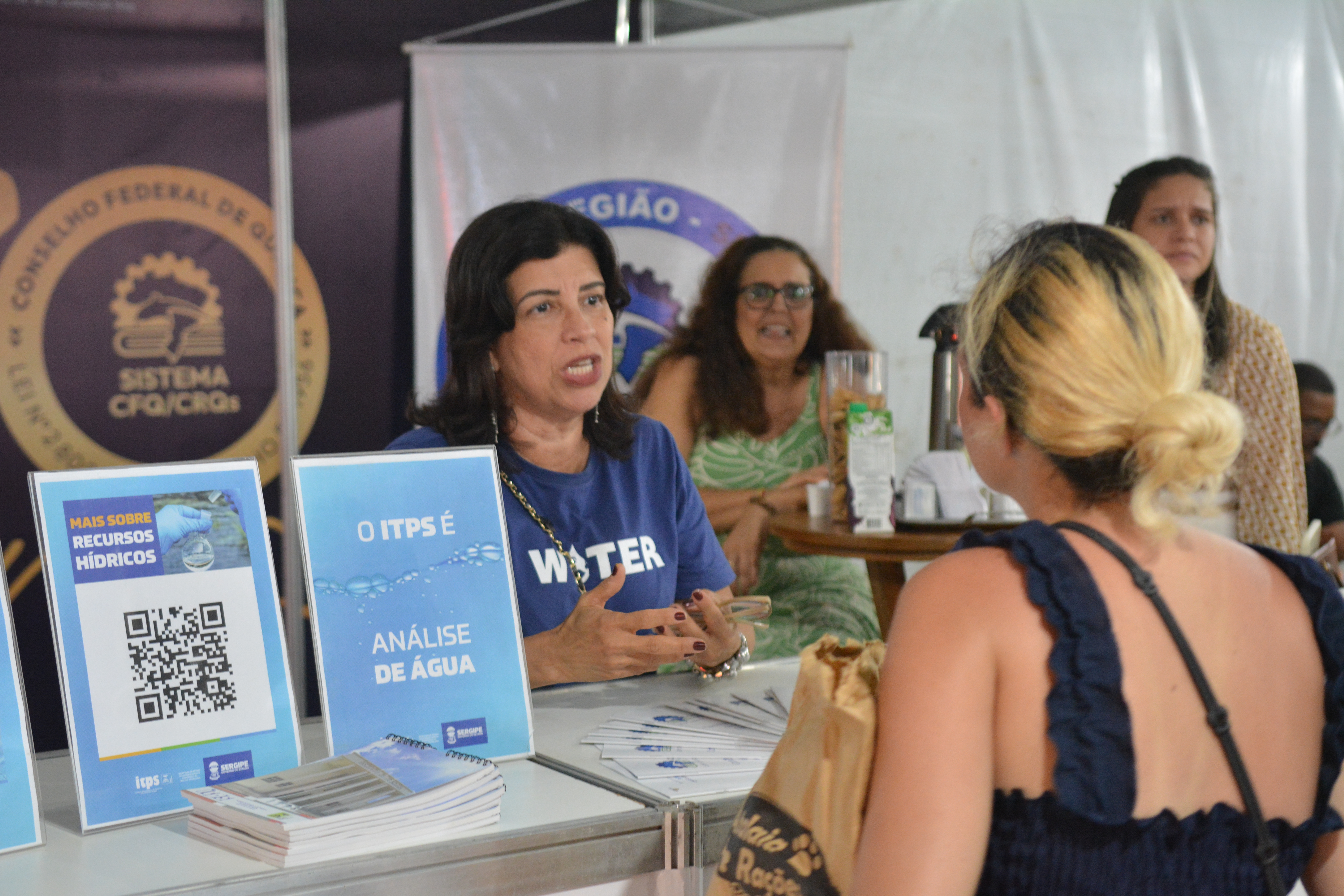 ITPS leva serviços de análise de água ao Condomínius Day em Aracaju // Fotos : Ascom/ ITPS