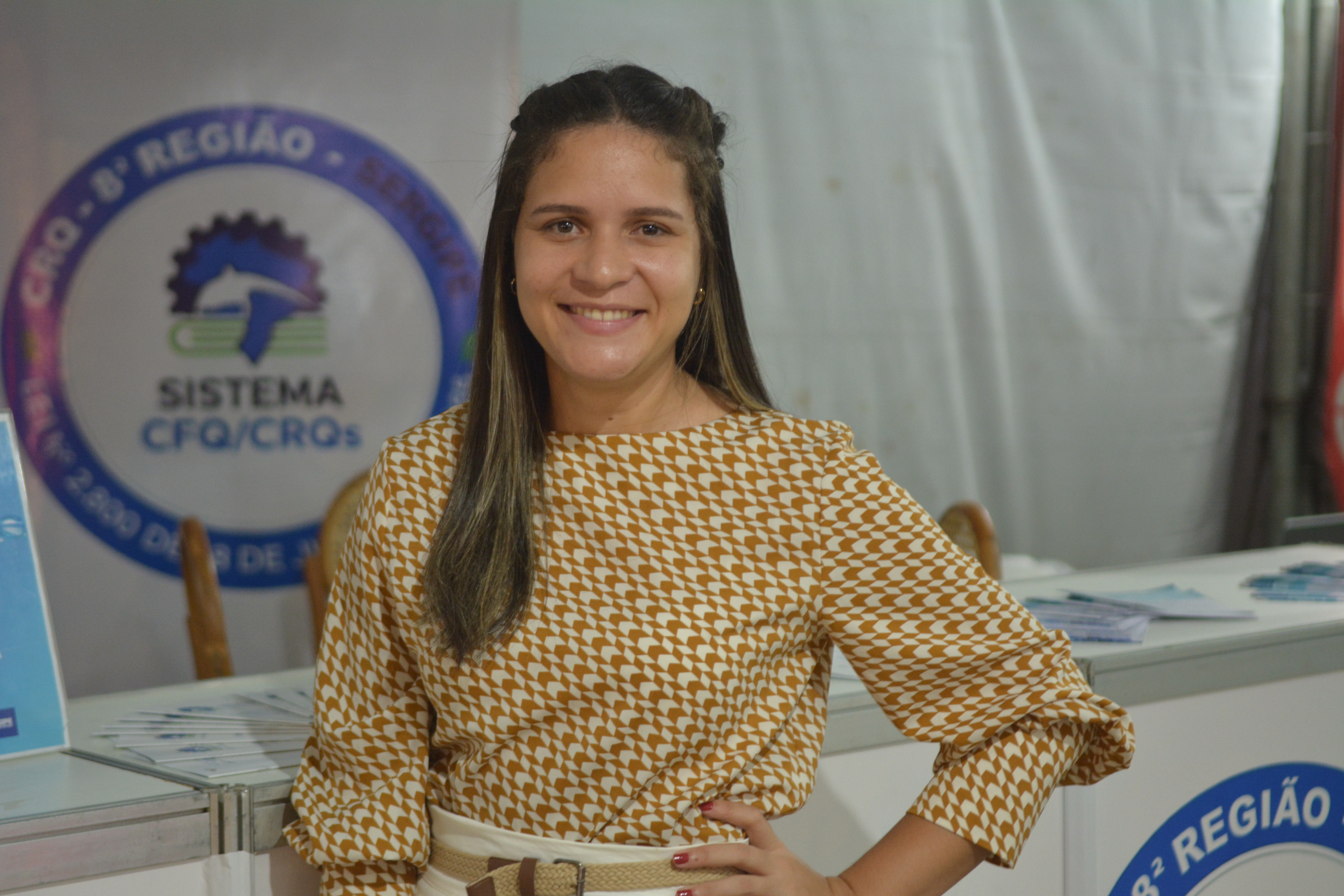 Assessora de Gestão do Exercício Profissional do CRQ-VIIISE, Yngridy Chagas