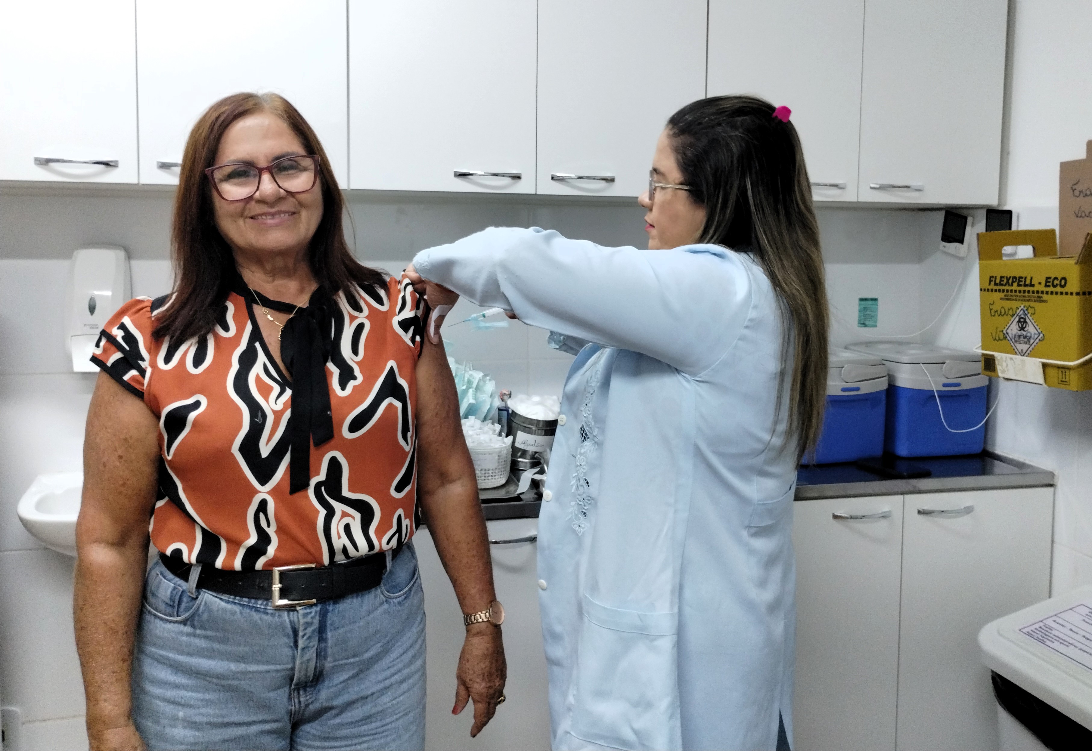 A beneficiária Cleilde Melo | Fotos: Ascom Ipesaúde