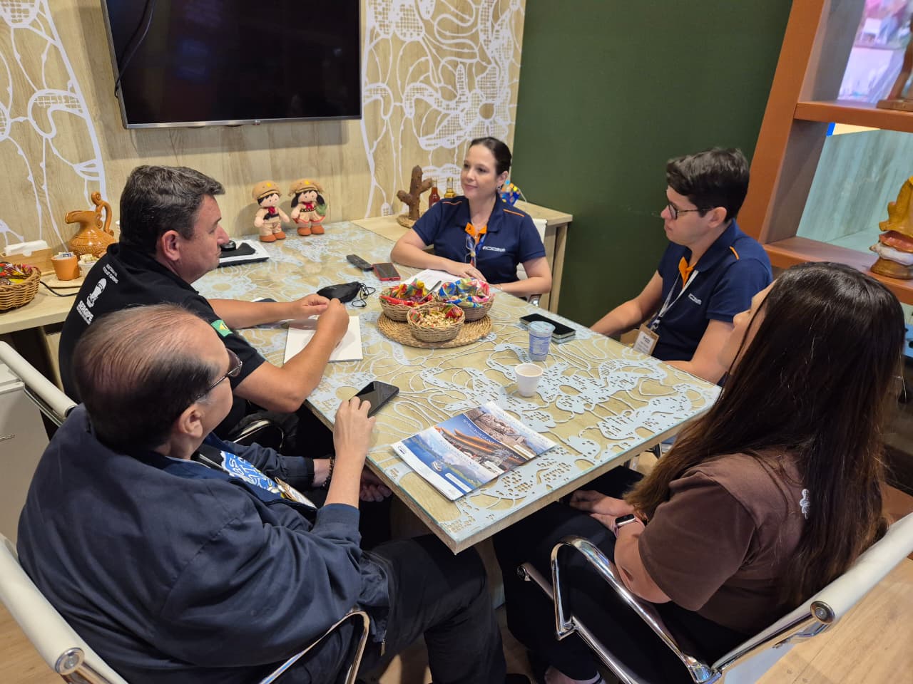 Rodadas de negócios com representantes de operadoras e companhias aéreas foram realizadas nos três dias do evento / Foto: Matheus Moura/Setur