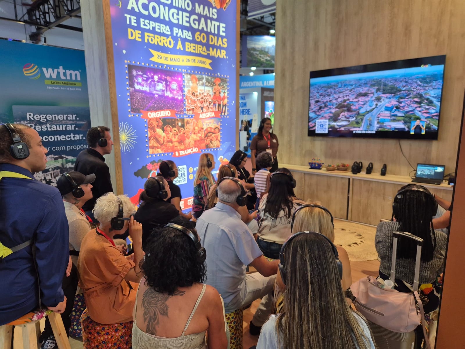 Agentes de viagens receberam capacitação sobre o destino Sergipe e os 60 dias de forró na Orla da Atalaia / Foto: Matheus Moura/Setur