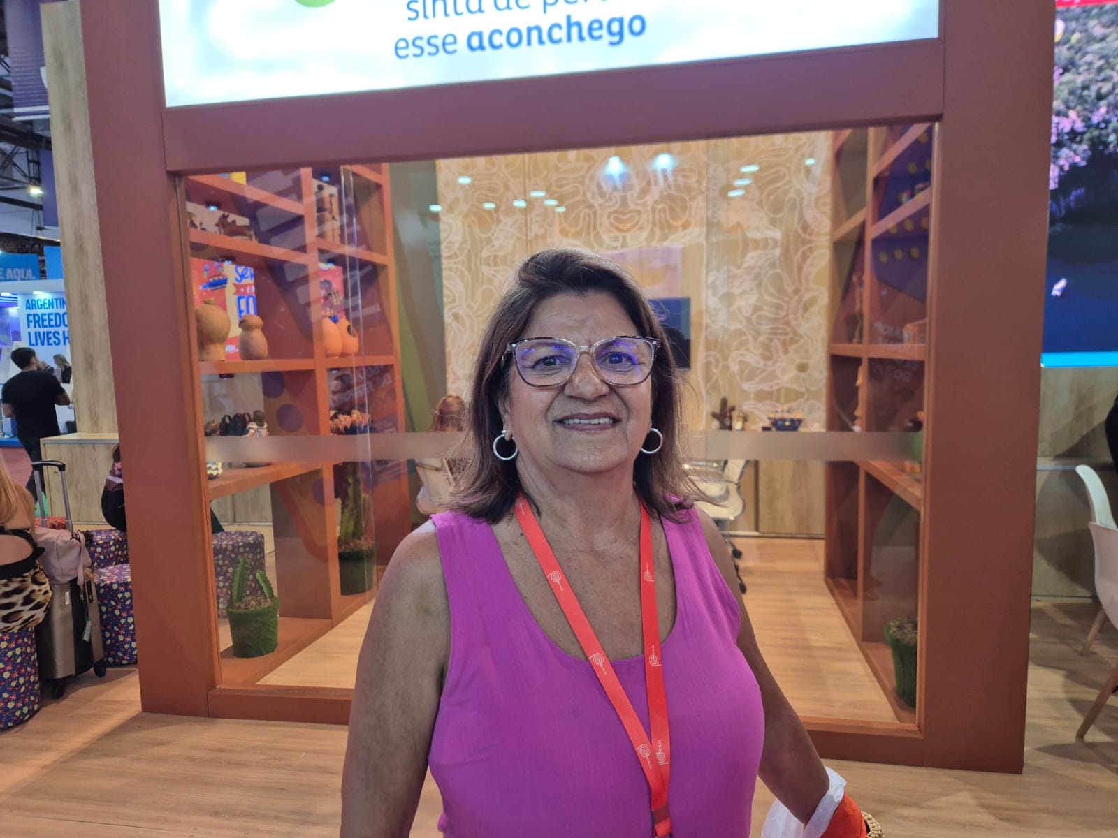 A sergipana Marilene Banin, radicada há 50 anos em São Paulo, já se prepara para voltar em breve e reviver as tradições juninas em Sergipe / Foto: Matheus Moura/Setur