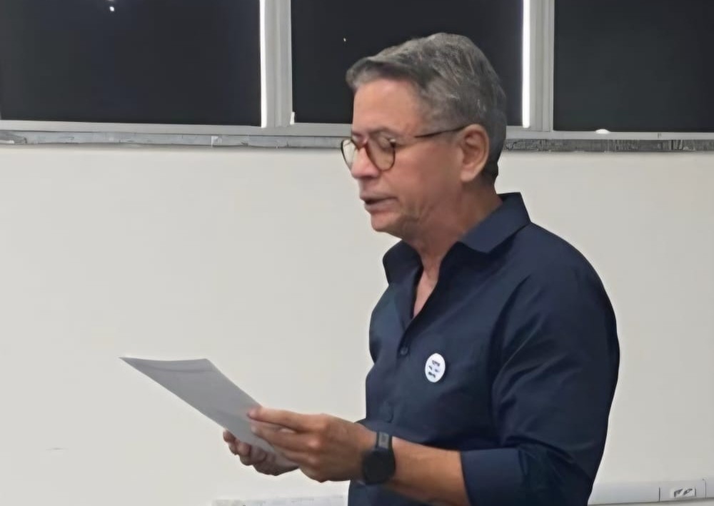 O coordenador do Comitê, Anselmo Vieira