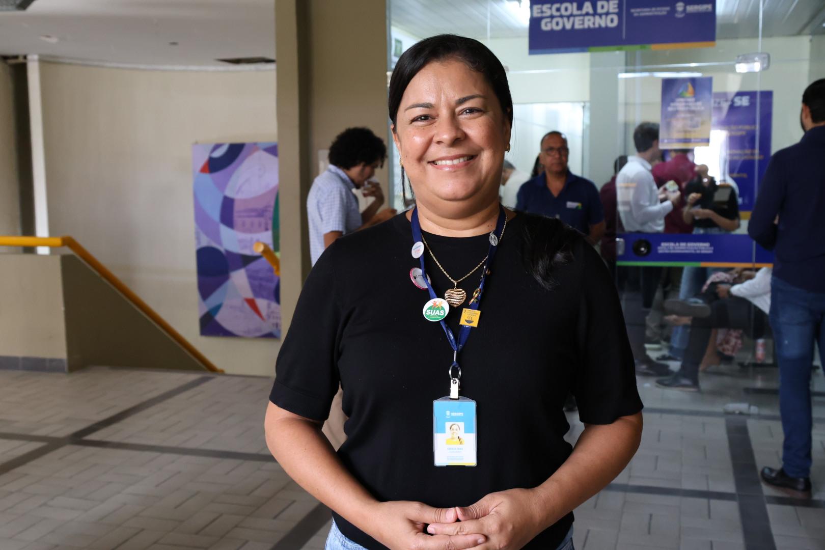 Cecília Dias, servidora da Seasic