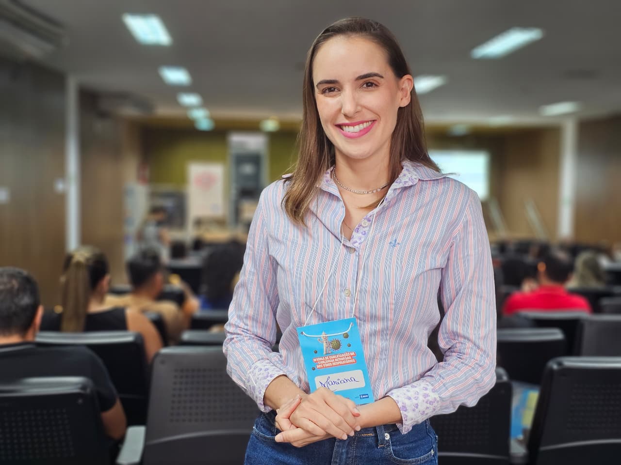 Responsável técnica da Vigilância dos Vírus Respiratórios da SES, Mariana Rosário
