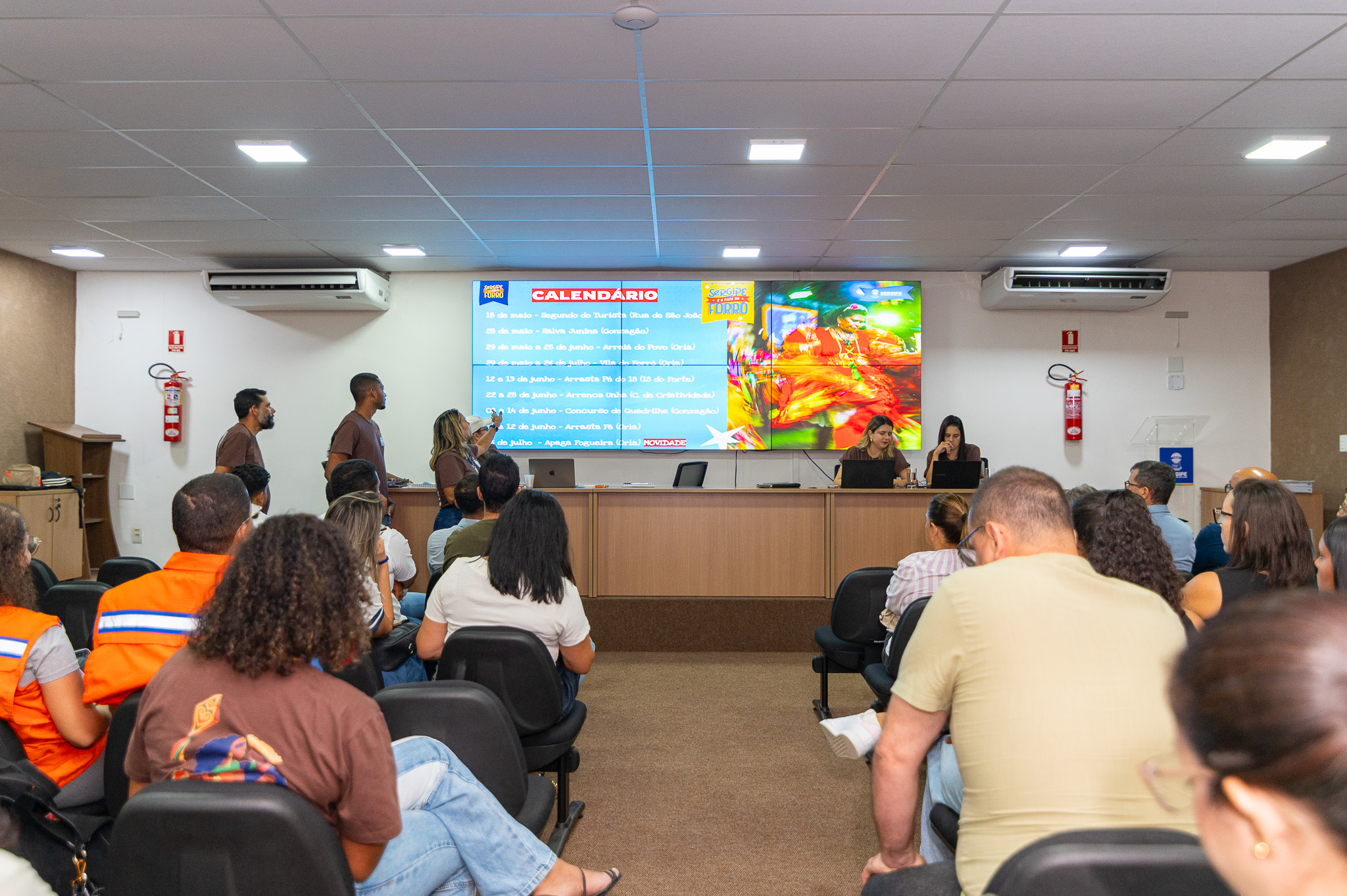 Objetivo da reunião é alinhar estratégias, cronogramas e ações operacionais para garantir a realização do maior evento promovido pelo Governo do Estado e aguardado por sergipanos e turistas de todo o país