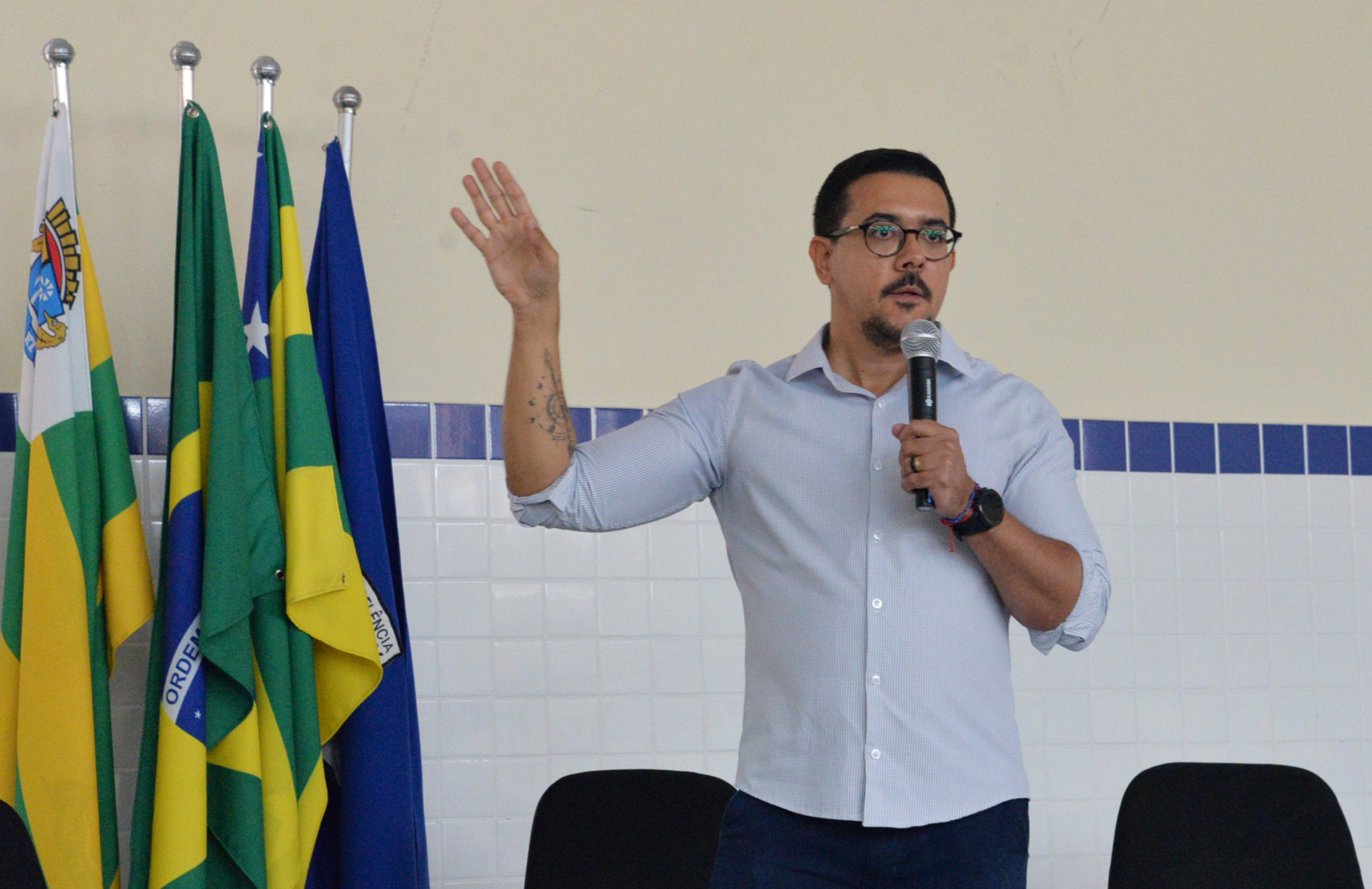 Coordenador-geral do Núcleo Gestor de Educação em Tempo Integral, Cleudo Melo Araújo