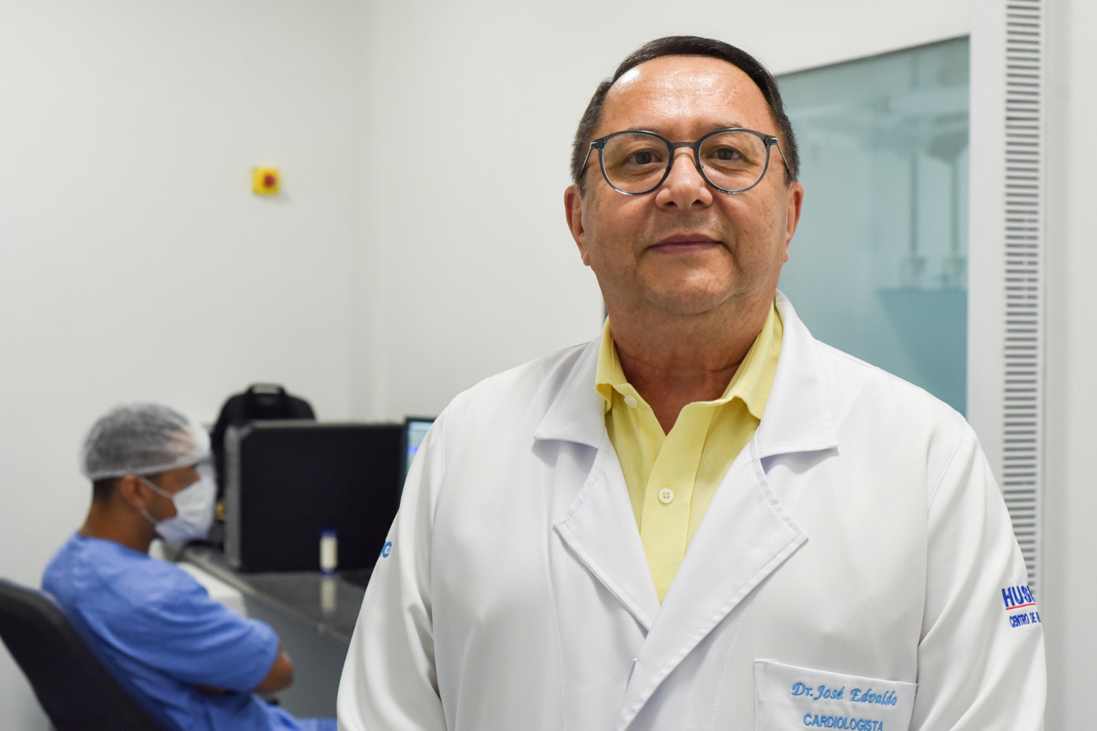 Coordenador da linha de cuidado cardiovascular do Huse, José Edvaldo Santos