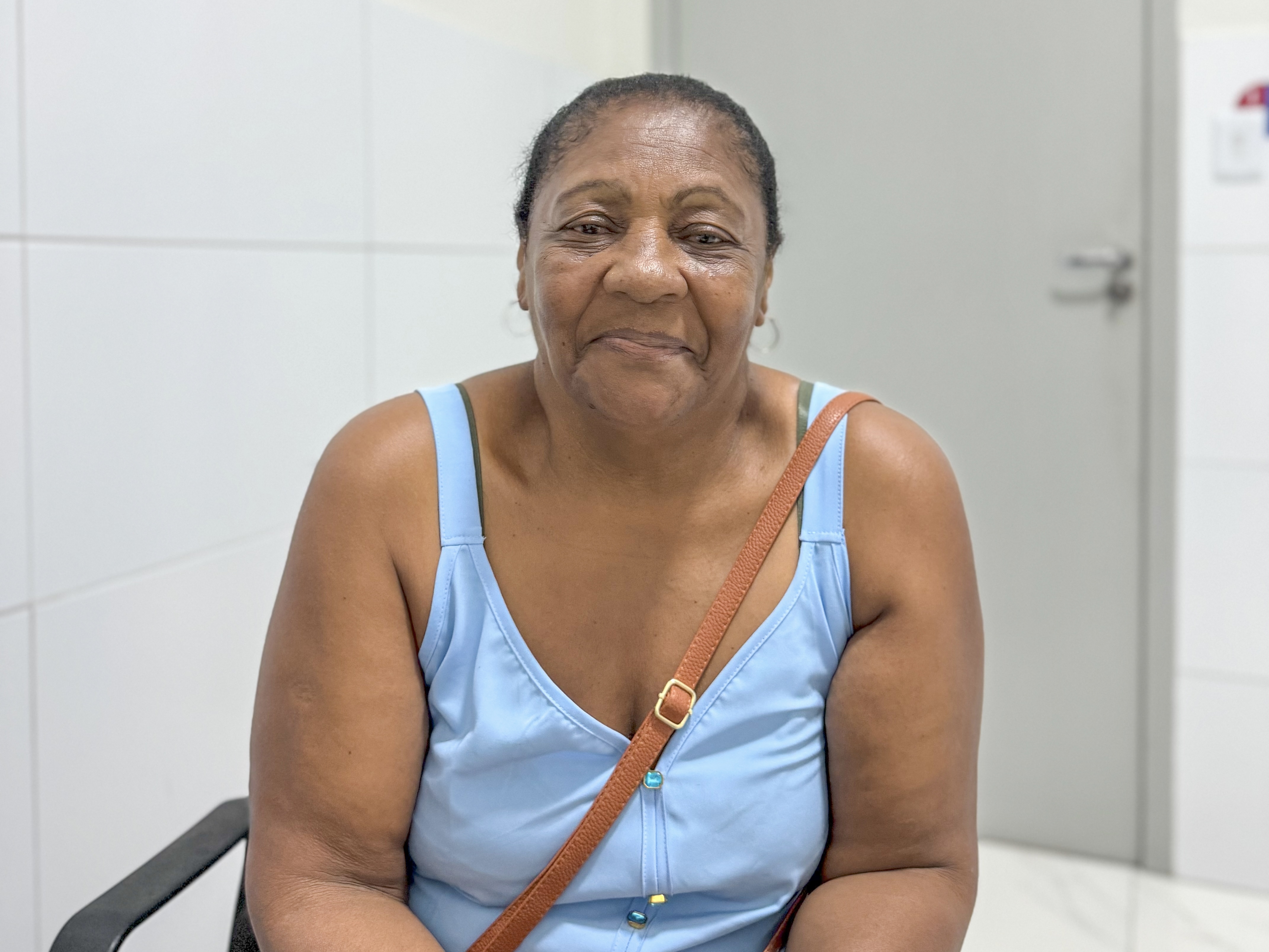 Albertina do Nascimento buscou atendimento na Unidade de Itabaiana e realizou consulta com um ortopedista
