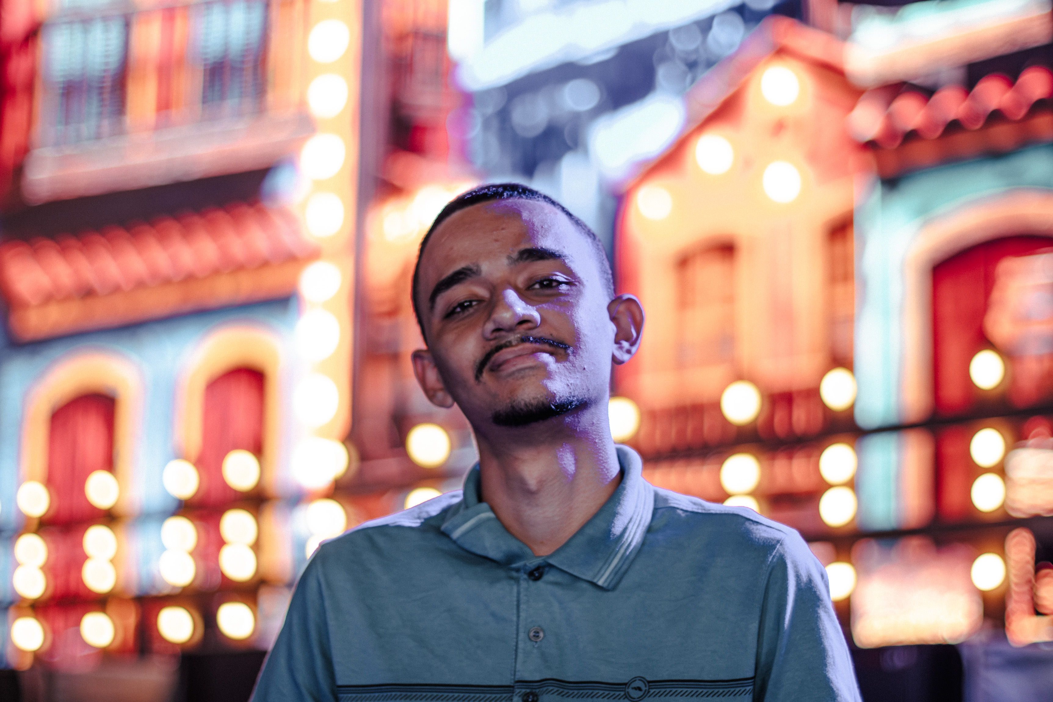 O estudante Lucas Matheus Ferreira esteve em quase todos os dias do Arraiá do Povo nesta edição / Foto: Thalys Rodrigues