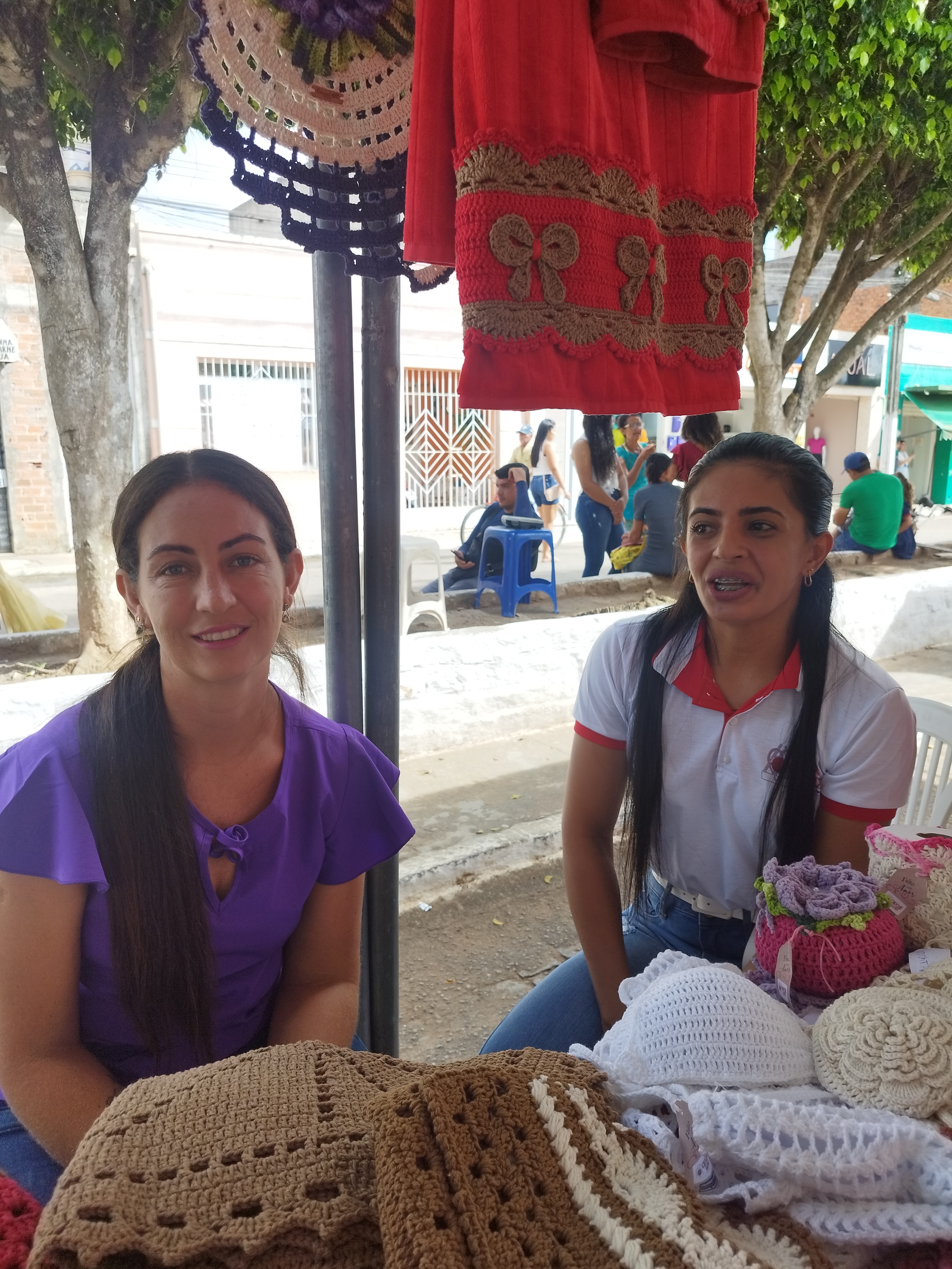 Maria Rosivana e Elisandre Andrade | Foto: Ascom Secc