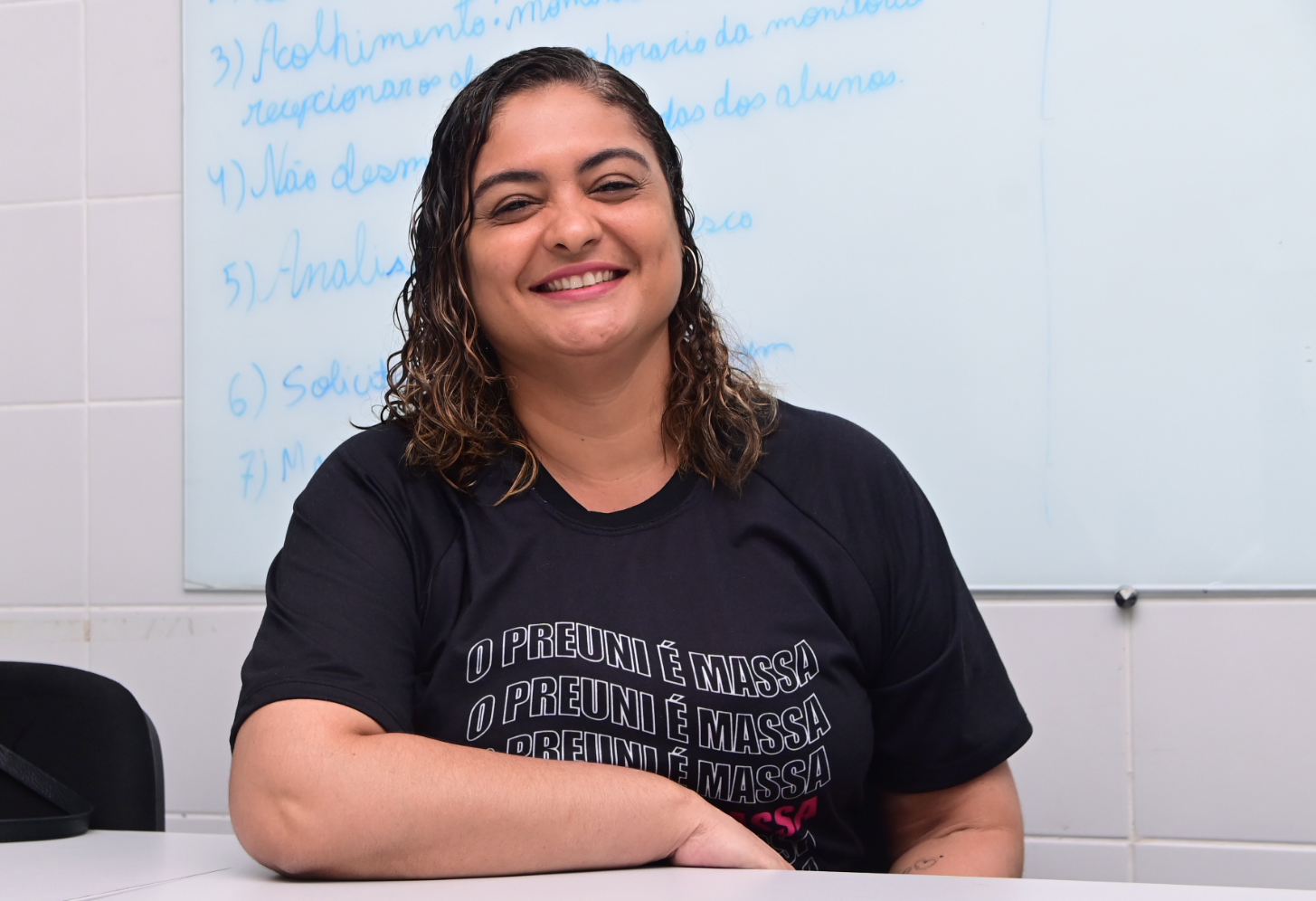 Coordenadora do Programa Pré-Universitário (Pré-Uni) da Secretaria de Estado da Educação (Seed), Gisele Pádua