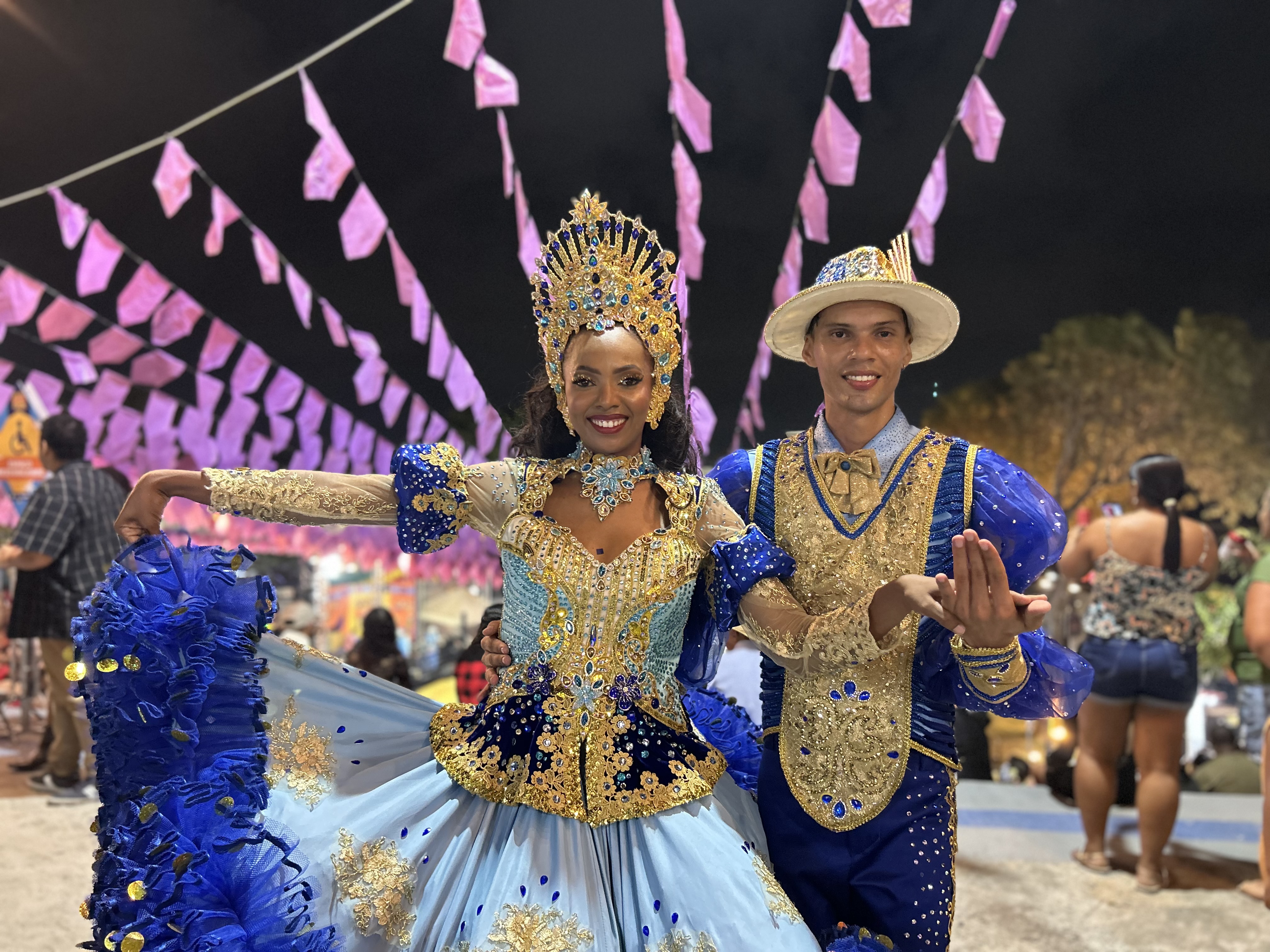 Josy Nascimento e Dyonatan Rodrigues falaram da emoção de participar do Concurso Arranca Unha.