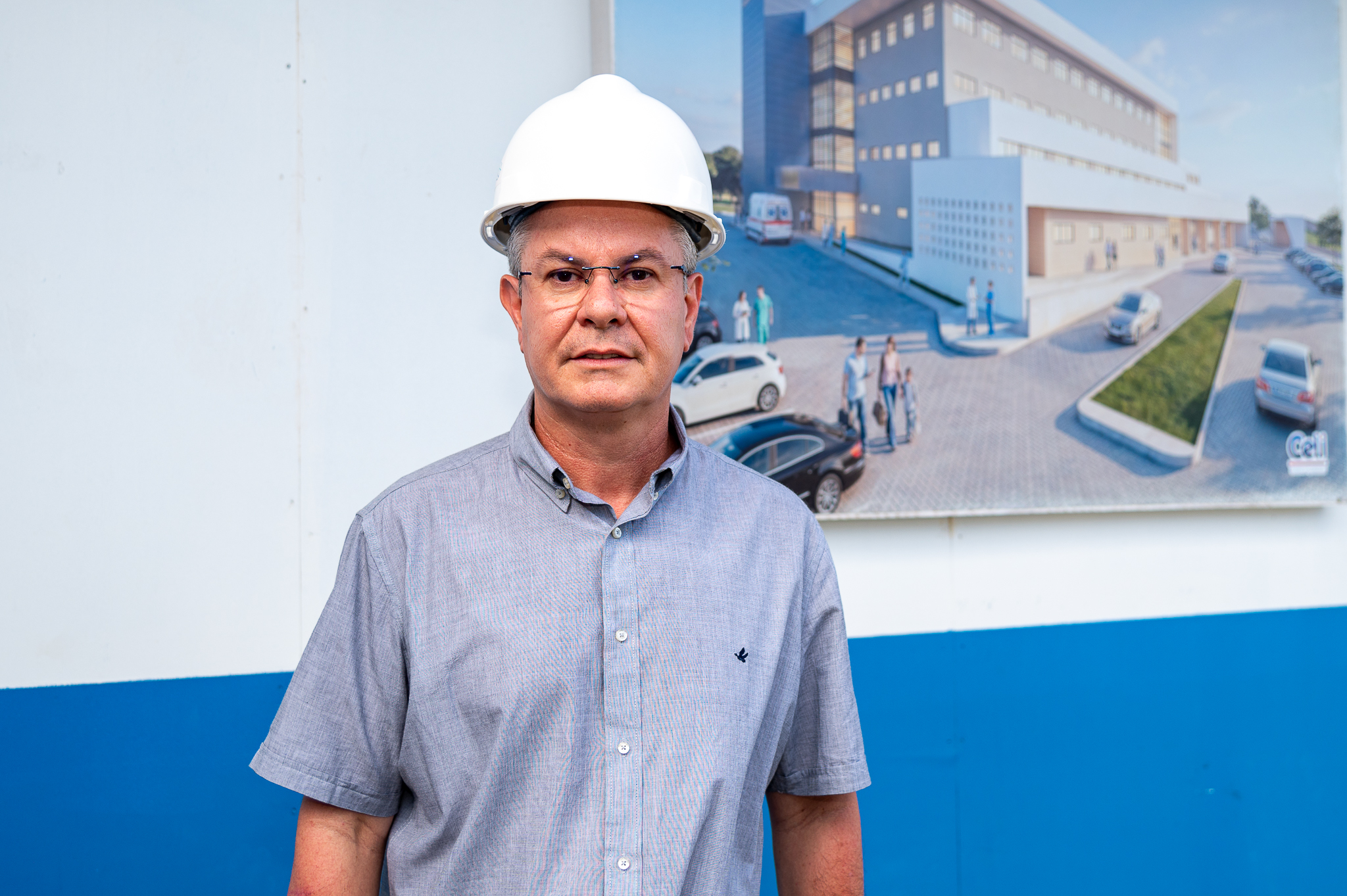 O coordenador de obras do Proredes, Décio Aragão / Foto: Thiago Santos