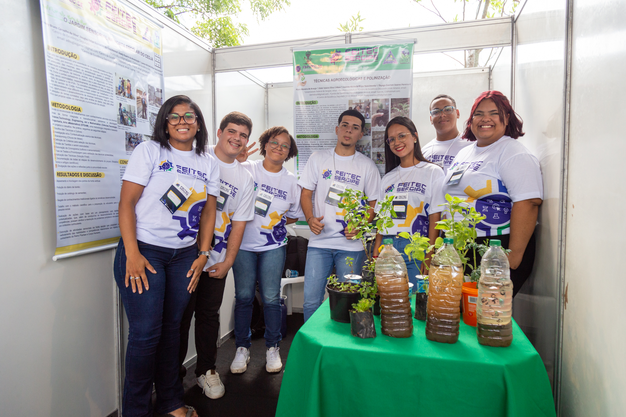 Feitec Sergipe e promovida pela Fapitec e abre espaco para apresentacao de trabalhos apoiados pelo Funtec / Foto: Igor Matias