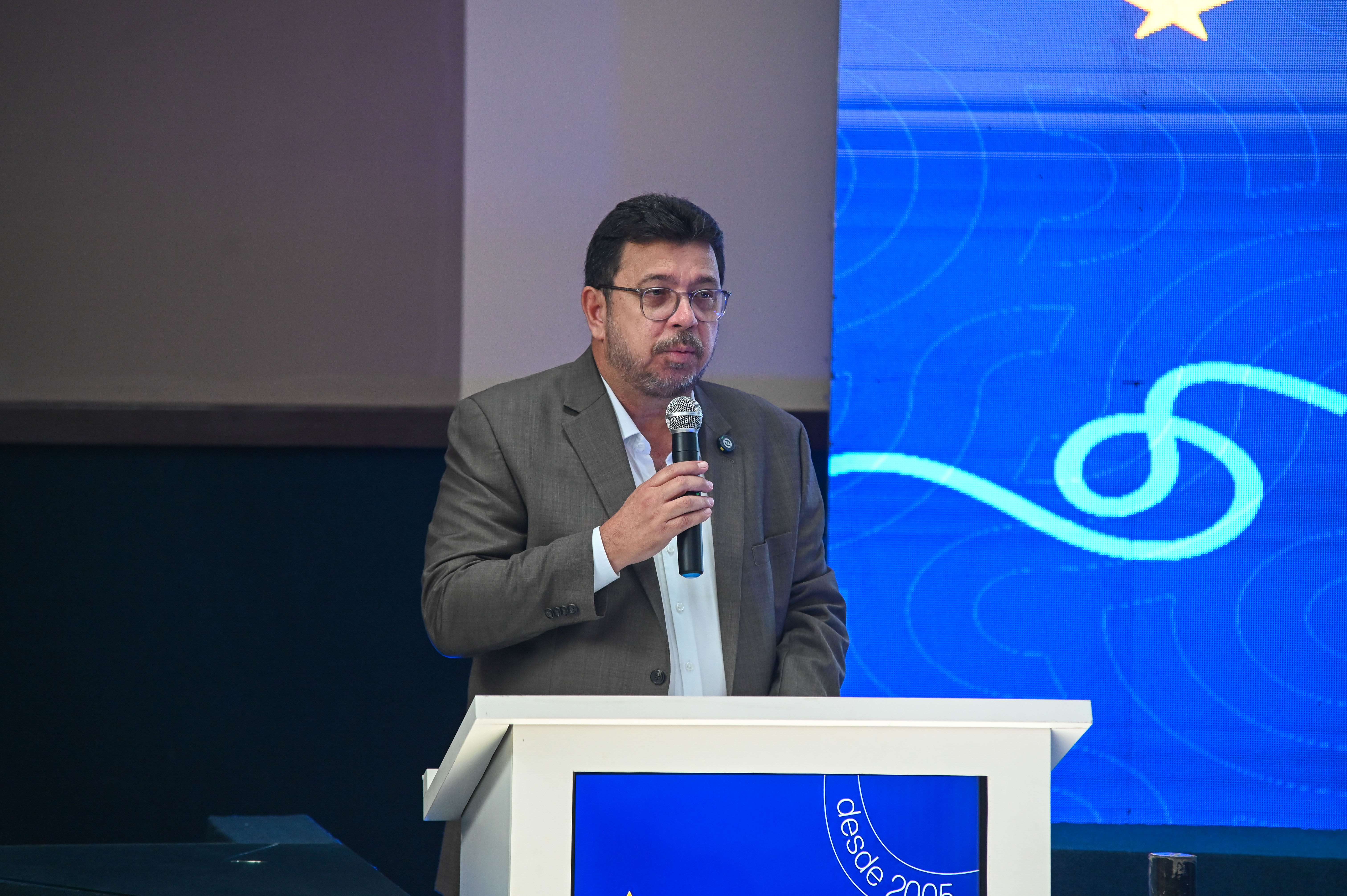 Secretário Valmor Barbosa destaca visao da gestao para ciência, tecnologia e inovacao / Foto: Erick O'Hara