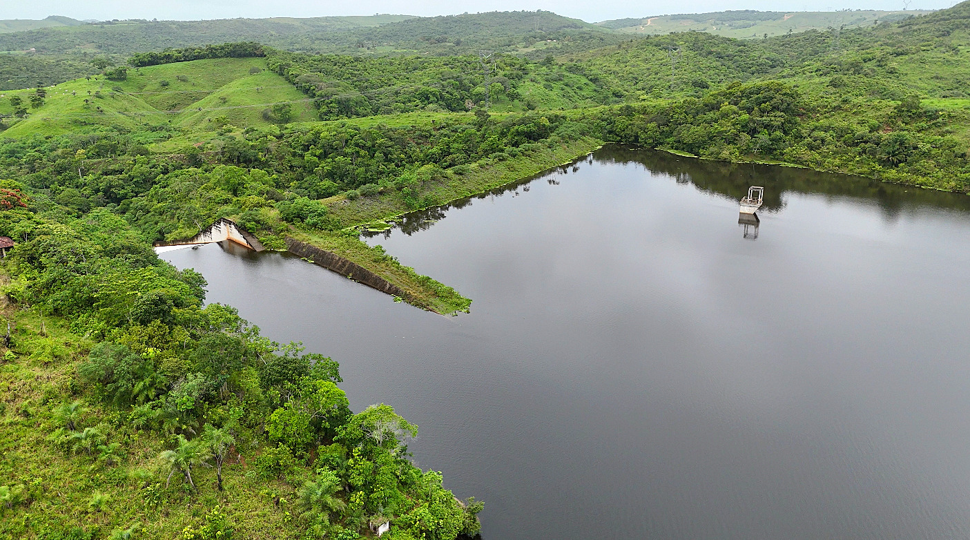 Barragem Jabiberi armazena água para abastecimento do município de Tobias Barreto e perímetros irrigados / Foto: Marcos Rodrigues