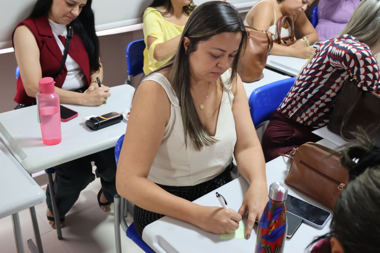 Representante de Boquim, Samaia Andrade agradeceu ao Governo do Estado e à Seasic pela realização do evento / Foto: Ascom/Seasic