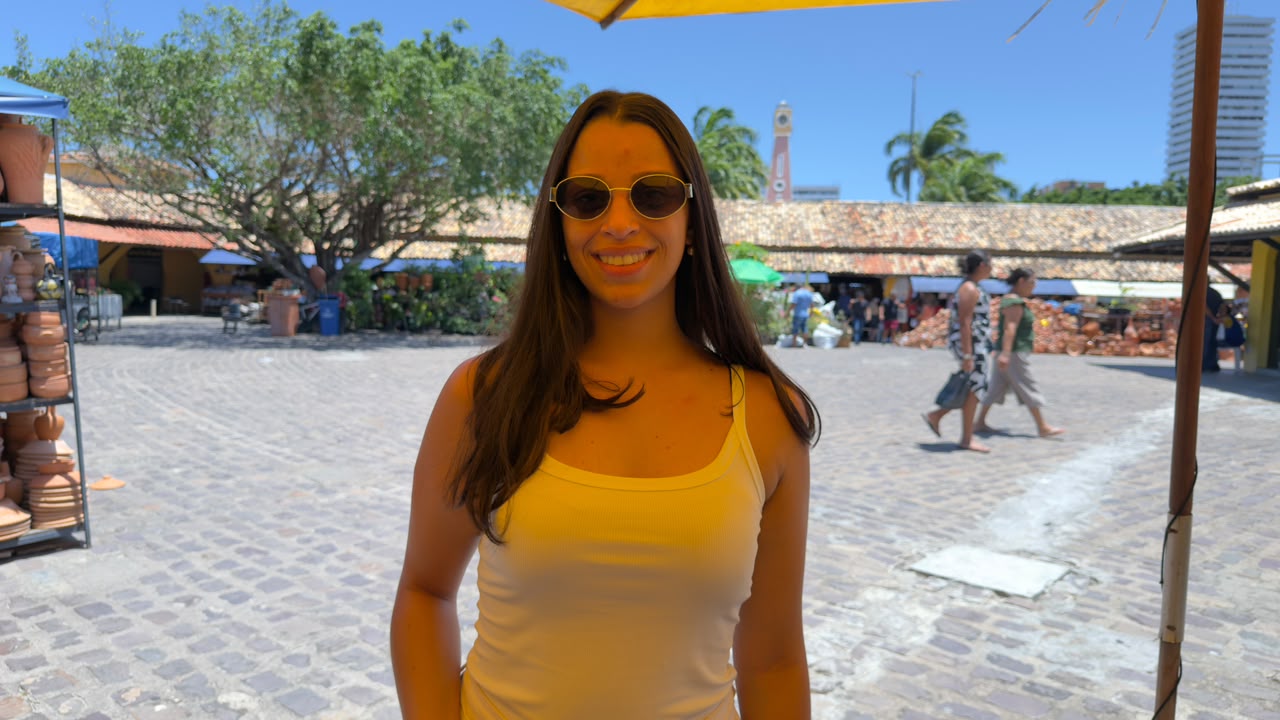 A agente de viagens Isabella Souza disse que conhecer Sergipe pessoalmente lhe proporcionou uma visão diferente do destino / Foto: Marcos Pako/Setur
